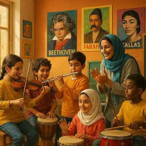 بهترین آموزشگاه موسیقی کودکان در تهران